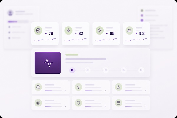 Coaching metrics and progress dashboard